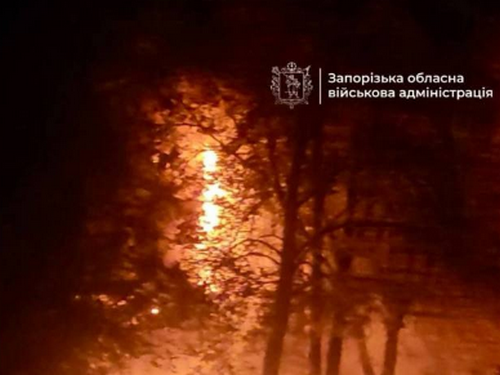Запоріжжя у вогні: окупанти влучили в навчальний заклад, були пожежі 